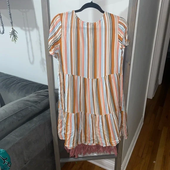 forever 21 striped dress size medium new with tags - Picture 7 of 7